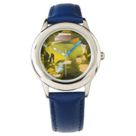 Reloj De Pulsera Amarillo Gemstone Citrino