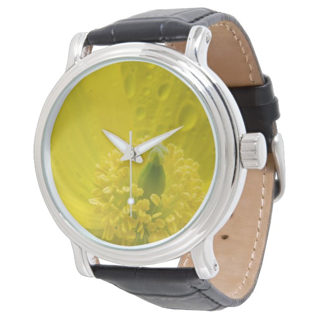 Reloj De Pulsera Amarillo oriental (Angular)