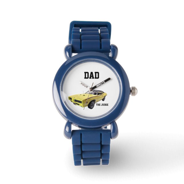 Reloj De Pulsera amarillo Pontiac GTO papá - Juez Watch (Anverso)