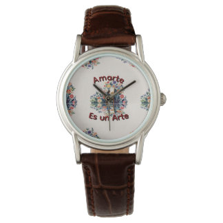 Reloj De Pulsera Amarte es un Arte