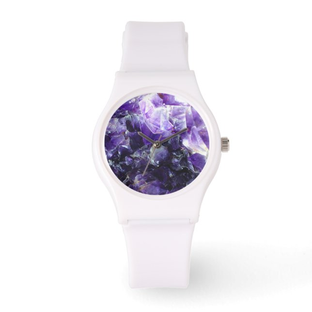 Reloj De Pulsera Amatetismo púrpura (Anverso)