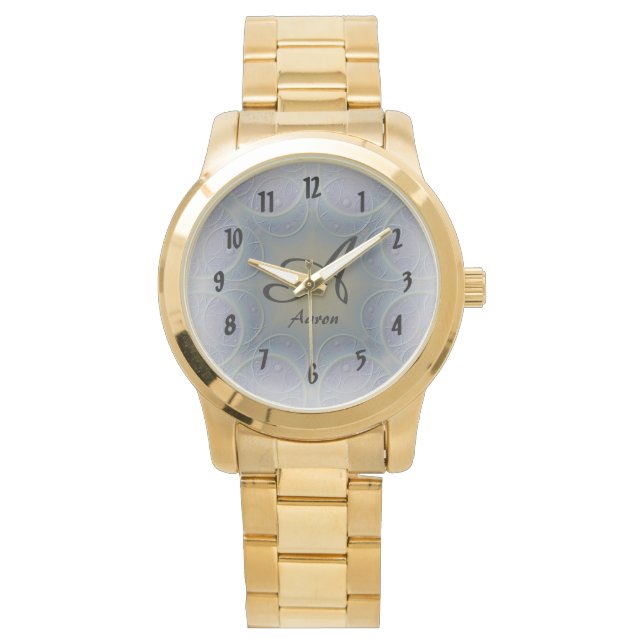 Reloj De Pulsera Amazone A Fuente Monograma (Anverso)