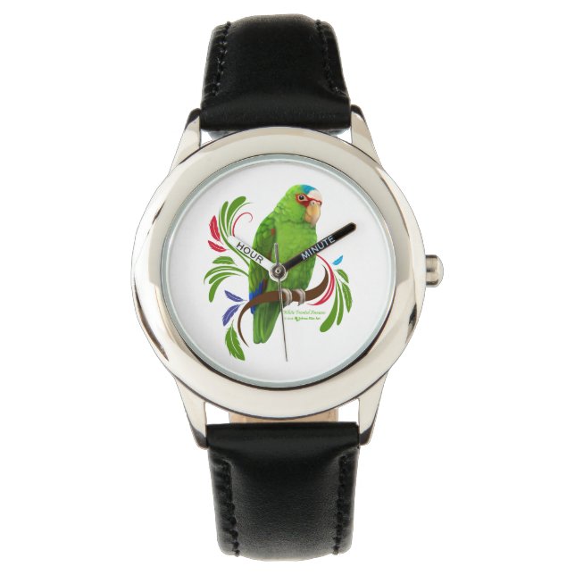 Reloj De Pulsera Amazonía con frontis blanca (Anverso)