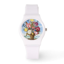 Reloj De Pulsera Ambrosius Bosschaert Bouquet de flores todavía sig