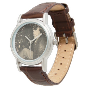 Reloj De Pulsera Amelia Earhart Airplane Cockpit Photo 1937 Women's