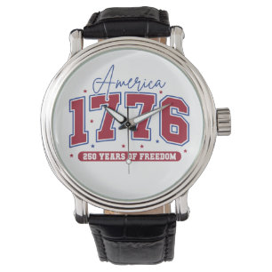 Reloj De Pulsera América 1776   250 Años de Libertad   Julio 2026