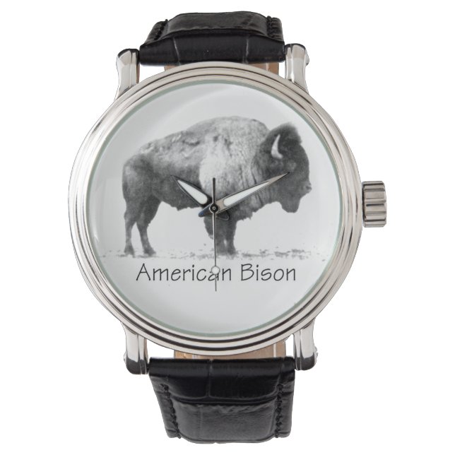 Reloj De Pulsera American Bison (Anverso)