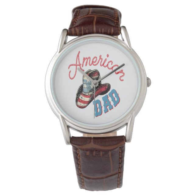 Reloj De Pulsera American Dad Vaquero  (Anverso)