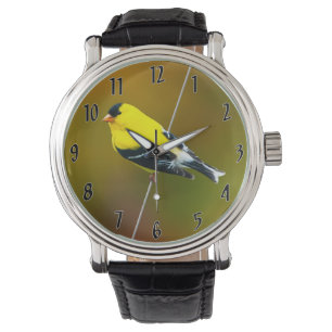 Reloj De Pulsera American Goldfinch - Fotografía original