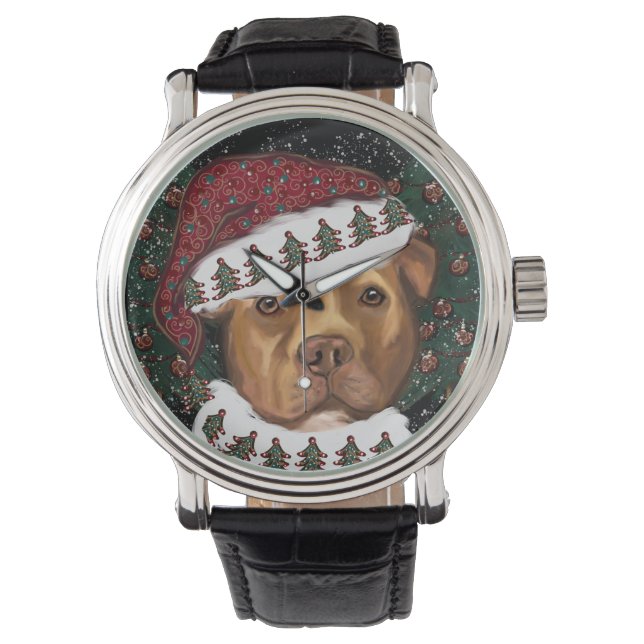 Reloj De Pulsera American Staffordshire Terrier (Anverso)