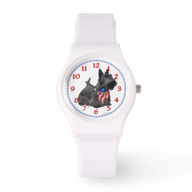 Reloj De Pulsera Americana Scotty Dog (Anverso)