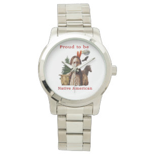 Reloj De Pulsera Americano nativo
