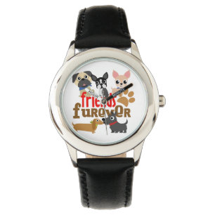 Reloj De Pulsera Amigos Cachorros de perros de Furever