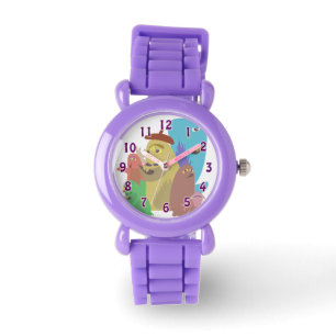 Reloj De Pulsera Amigos de Monstruo Épico Personaje Criatura Carica