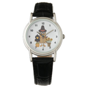 Reloj De Pulsera Amigos de Turquía de la acción de gracias