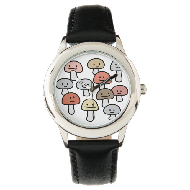 Reloj De Pulsera Amigos hongos colgando de los hongos Toadstool (Anverso)