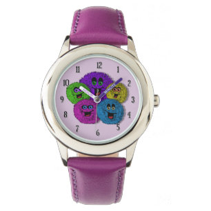Reloj De Pulsera Amistosos acertijos Fuzzles Cables Criaturas Chica