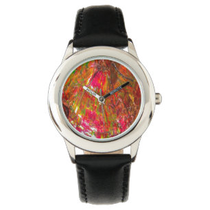 Reloj De Pulsera Ammolita de atardecer tropical caído