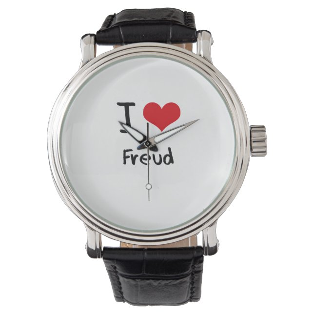 Reloj De Pulsera Amo a Freud (Anverso)