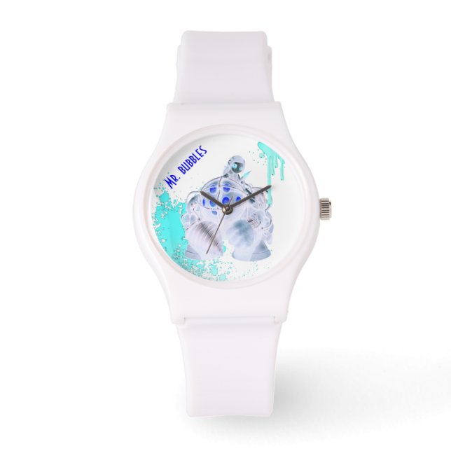 Reloj De Pulsera Amo al Sr. Bubble (Anverso)