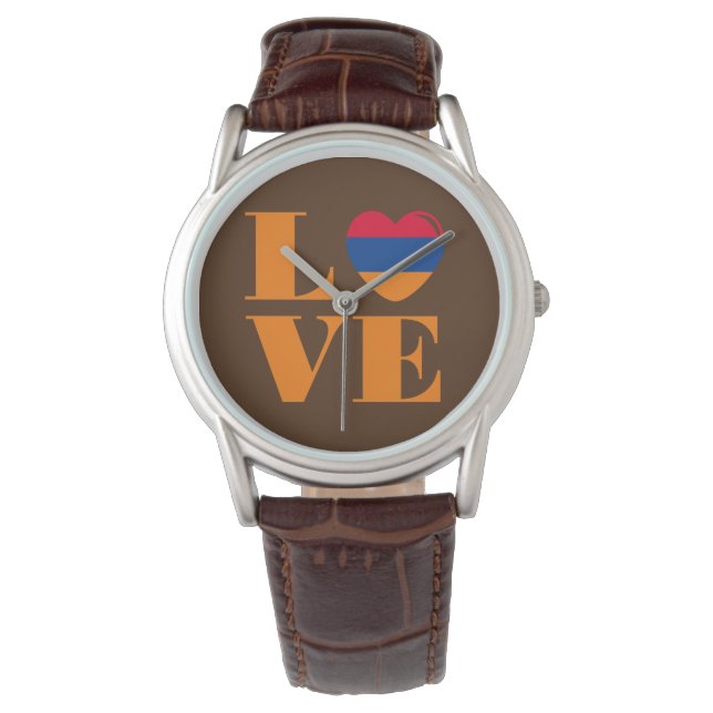 Reloj De Pulsera Amo Armenia (Anverso)