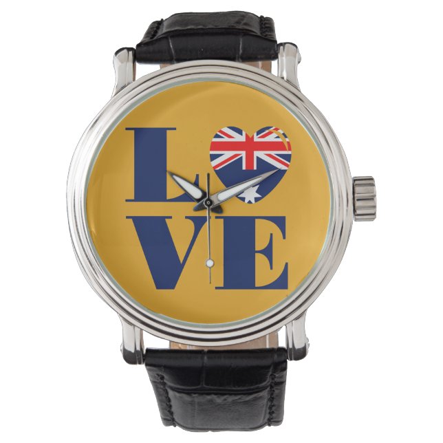 Reloj De Pulsera Amo Australia (Anverso)