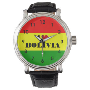Reloj De Pulsera Amo Bolivia