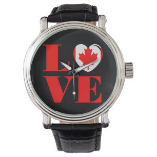 Reloj De Pulsera Amo Canadá
