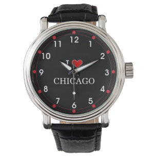 Reloj De Pulsera Amo Chicago, diseño popular,