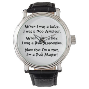 Reloj De Pulsera Amo de Poo