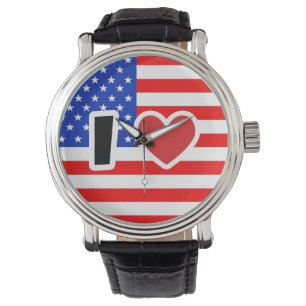 Reloj De Pulsera Amo EE.UU.