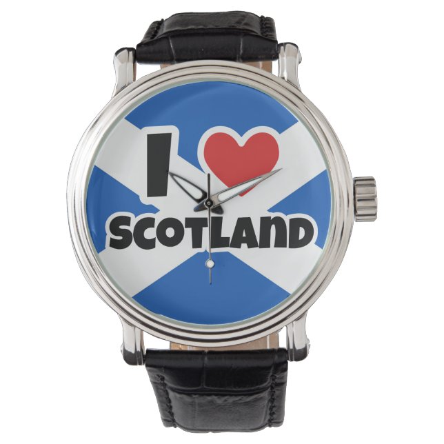 Reloj De Pulsera Amo Escocia (Anverso)