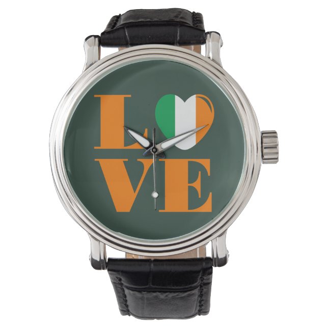 Reloj De Pulsera Amo Irlanda (Anverso)