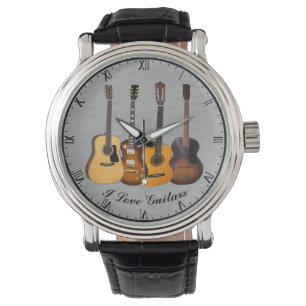RELOJ DE PULSERA AMO LAS GUITARRAS
