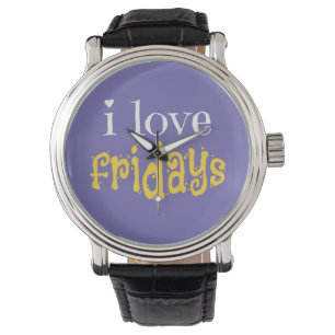 Reloj De Pulsera Amo los viernes