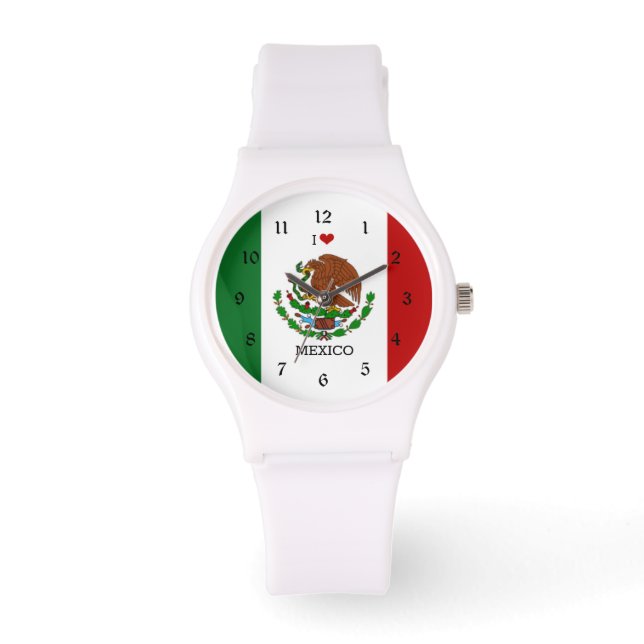 Reloj De Pulsera Amo México (Anverso)