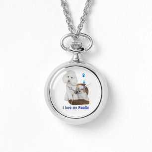 Reloj De Pulsera Amo mi Poodle