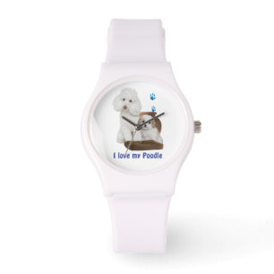 Reloj De Pulsera Amo mi Poodle
