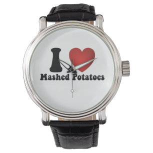 Reloj De Pulsera Amo Puré De Papas Regalo De Cena De Acción De Grac