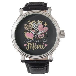 Reloj De Pulsera Amo ser llamada Mimi Abuela Mamá Día de la Madre