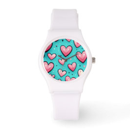 Reloj De Pulsera Amor de Algodón de Azúcar