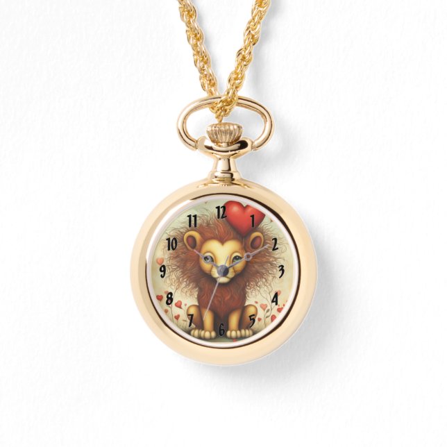 Reloj De Pulsera Amor de león 1 (Anverso)