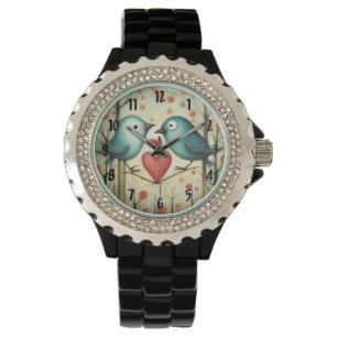 Reloj De Pulsera Amor de pájaro 3
