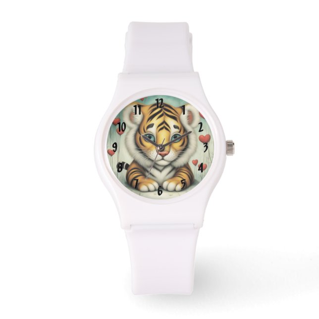 Reloj De Pulsera Amor de tigre 2 (Anverso)