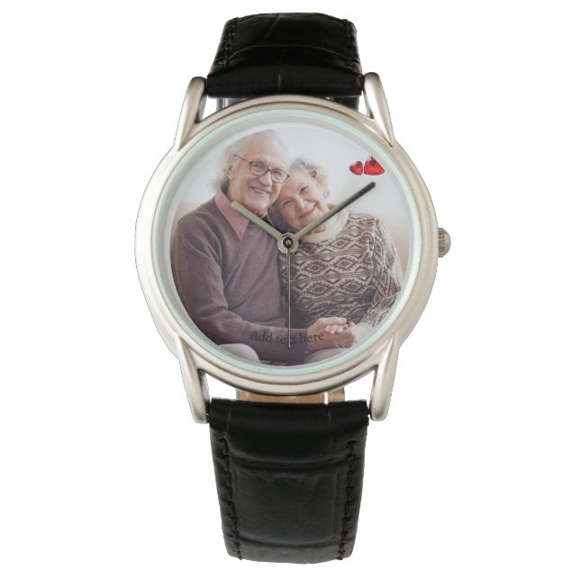 Reloj De Pulsera Amor eterno" Vigilancia de la pareja (Anverso)
