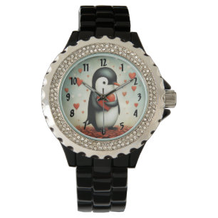 Reloj De Pulsera Amor pingüino 1