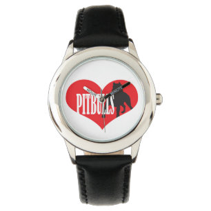 Reloj De Pulsera Amor Pitbulls