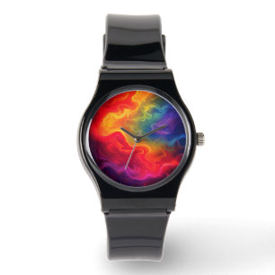 Reloj De Pulsera Amor por el arte digital del orgullo