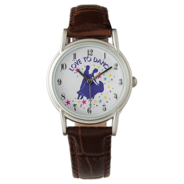 Reloj De Pulsera Amor por la danza (Anverso)