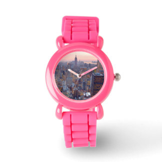 Reloj De Pulsera Amplias vistas de Manhattan al atardecer